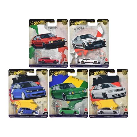 Hot Wheels Premium Car Culture World Tour Set Of FPY A