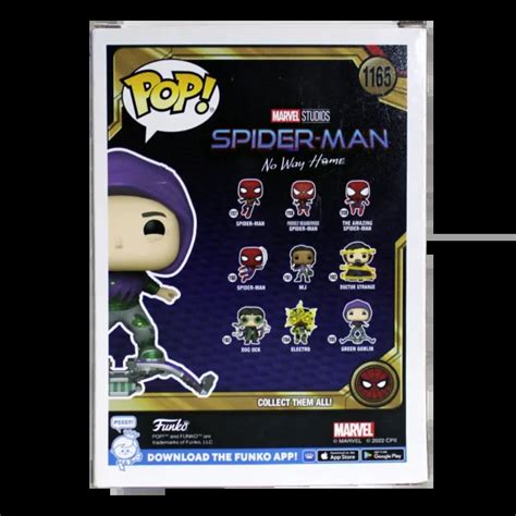 Willem Dafoe Signed Funko POP 1165 Green Goblin Spider Man No