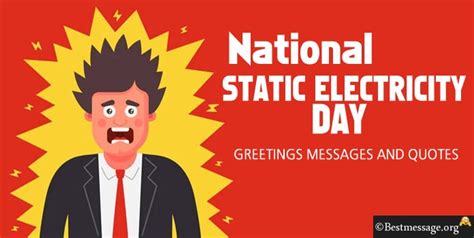 National Static Electricity Day Messages And Quotes Sample Messages