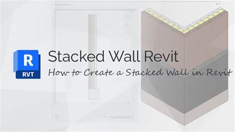 Stacked Wall Revit How To Create Use Lazybim