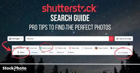 shutterstock search guide tips  find  perfect