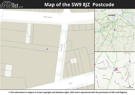 Complete Postcode Guide To SW9 8JZ In London House Prices Council Tax