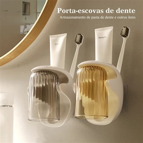 Suporte De Escova De Dentes De Armazenamento Creme Dental Navalha