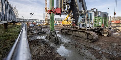 Cutter Soil Mixing Liebherr Deep Foundation