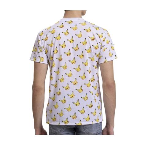 Pokémon Mood Collection Pikachu Moods White Fitted Crew Neck T Shirt Adult Pokémon Center