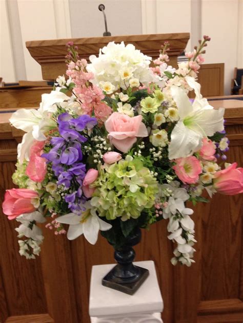 1541 Best Church Flower Arranging Images On Pinterest Floral