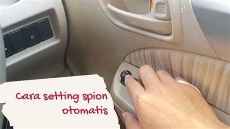 Cara Setting Spion Otomatis Ertiga GL Suzuki YouTube