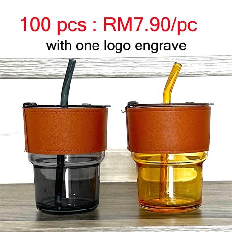 Custom Glass Mug With Logo Printing | BubbleGifts Premium Seri Kembangan