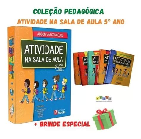 Coleção Atividade Na Sala De Aula 5º Ano Brinde Frete grátis