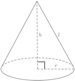 Flexi answers - How do you calculate the lateral surface area of a cone ...