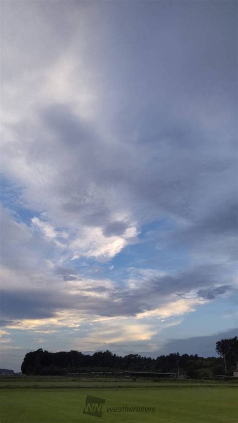 こんばんは🌙 暑い一日でしたね😆 梅雨空 茨城県つくば市 くらみ ウェザーニュース