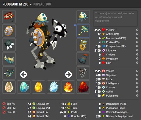 Kolizeum DOFUS Sacrieur Roublard Et Sadida Team Et Stuff Pour Le