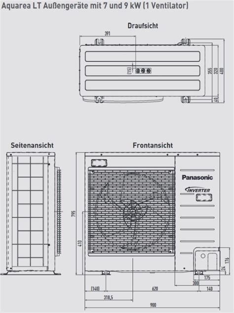 Panasonic Aquarea Luft Wasser W Rmepumpe Kit Wc J E Hydromodul Wh S