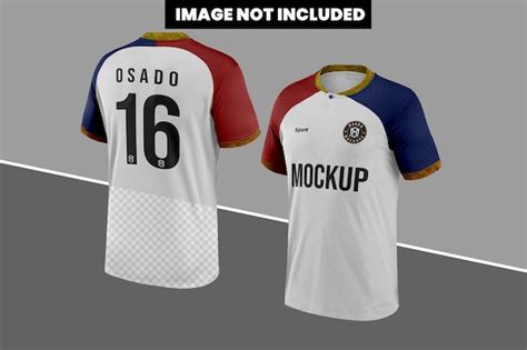 Premium PSD | Soccer jersey mockup