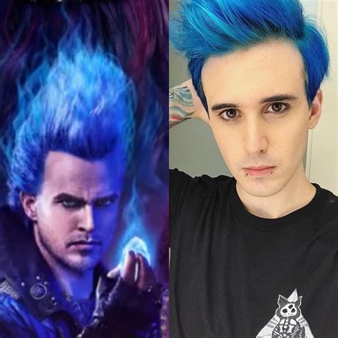 I knew Hades from Descendants 3 looked familiar : r/crankthatfrank