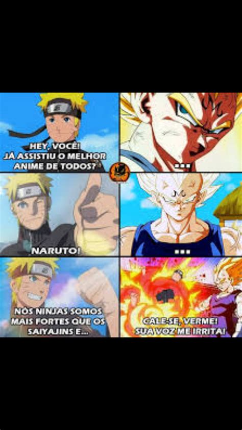 Dragon Ball E Naruto Parte Meme Fandom