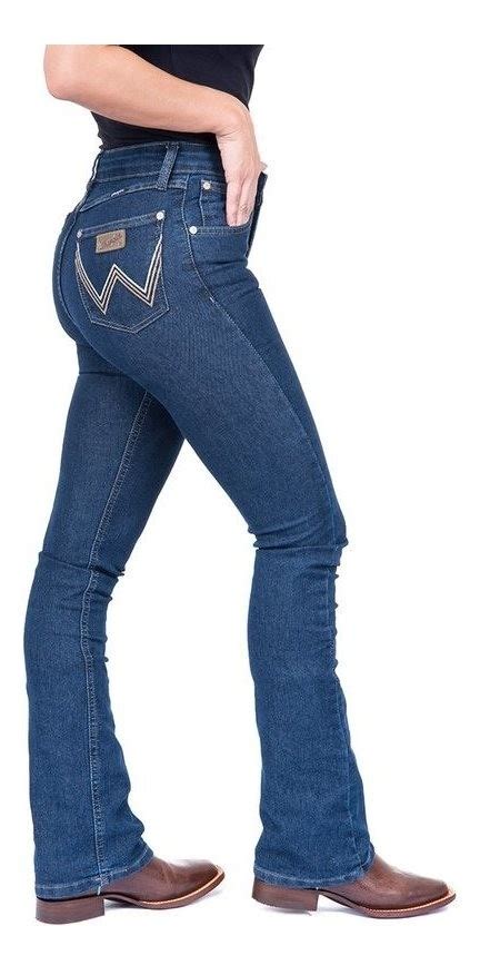 Calça Jeans Feminina Wrangler Boot Cut 09MWZEA32 Celeiro Country