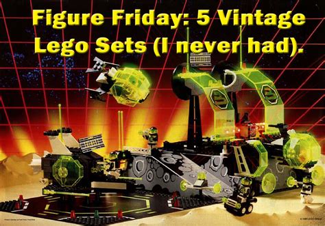 Toys and Bacon: Figure Friday: 5 Vintage Space Lego Sets (that I wish I ...