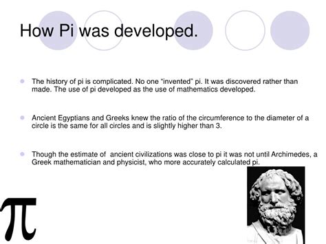 Ppt The Origin And History Of Pi Powerpoint Presentation Free