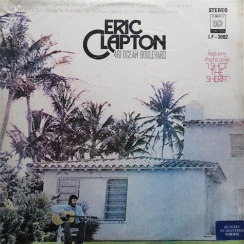 Eric Clapton 461 Ocean Boulevard 1974 Vinyl Discogs