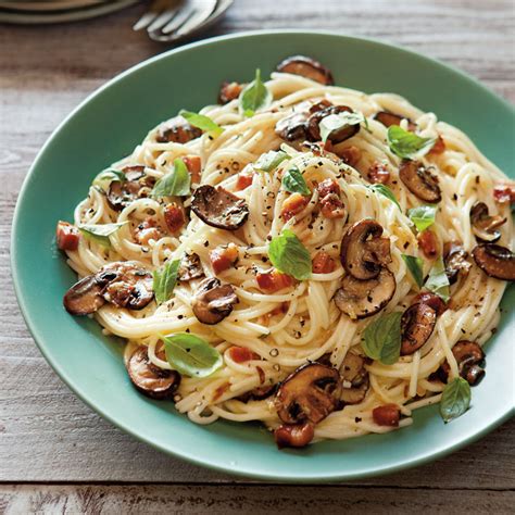 Mushroom Spaghetti Carbonara Williams Sonoma Taste