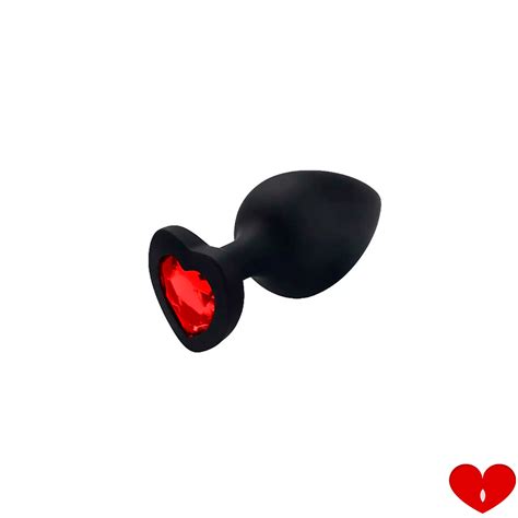 Plug anal corazón talla S y M Pussy Sex Shop