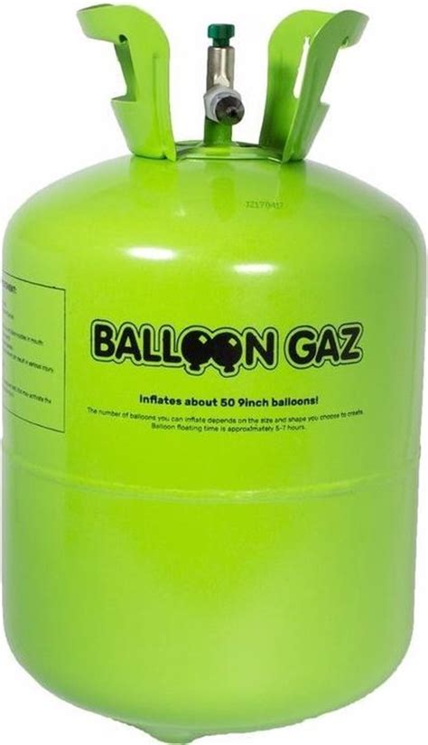 Helium Gas Tankje Voor Ballonnen Balloon Gaz Heliumtank