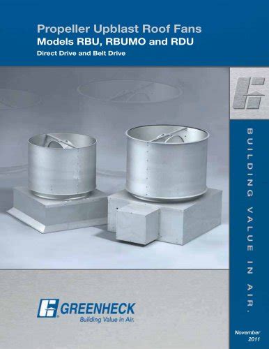 Model AX Greenheck PDF Catalogs Technical Documentation Brochure