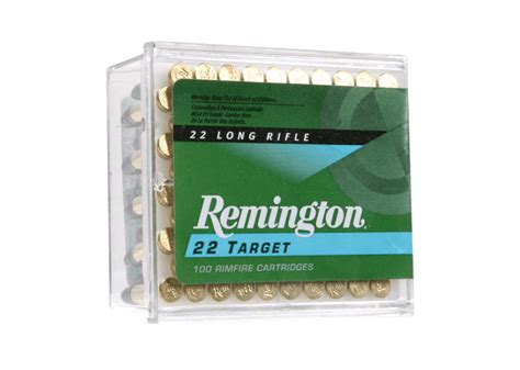 Remington Target Ammunition 22 Long Rifle 40 Grain Lead Round Nose 5000 Rounds 50 Boxes Of 100