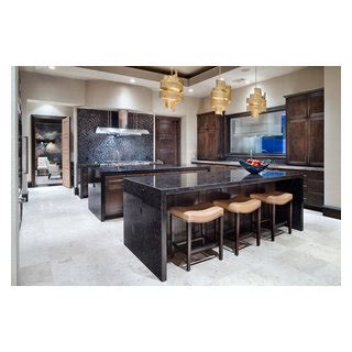 Classic Transitional Mediterranean Kitchen Houston By JAUREGUI