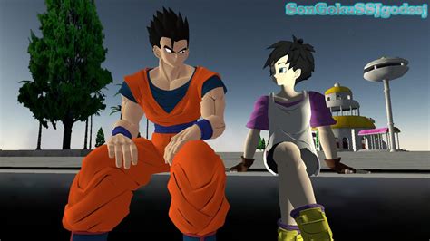 Gohan and Videl by SonGokuSSJgodssj on DeviantArt