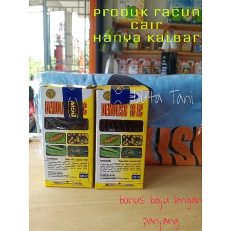 Jual Insektisida Demolish 18EC Bonus Kaos Demolish 100ml Shopee