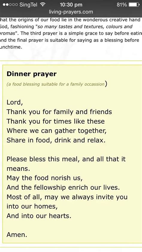 Prayer For Rehearsal Dinner CHURCHGISTS