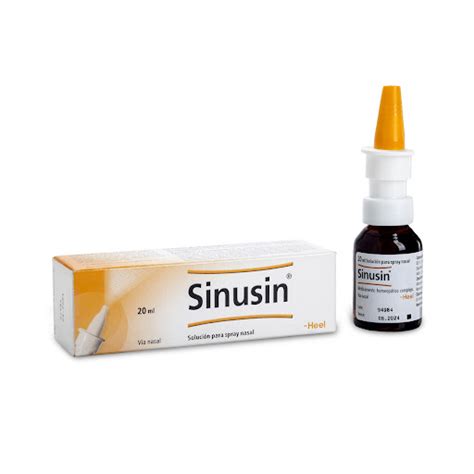 Sinusin Cloruro De Sodio 0 3 Heel Spray Nasal Frasco X 20 Ml