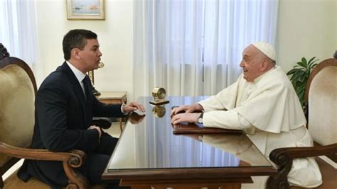 El Papa Y Presidente De Paraguay Abordan La Lucha Contra La Pobreza En