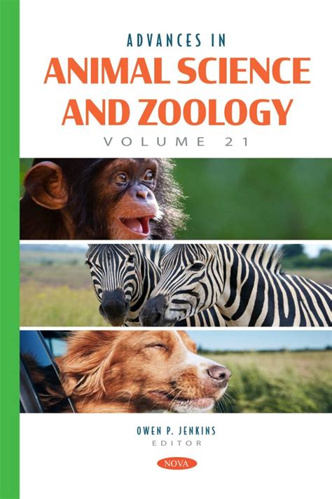 Advances In Animal Science And Zoology Volume 21 Nova Science Publishers