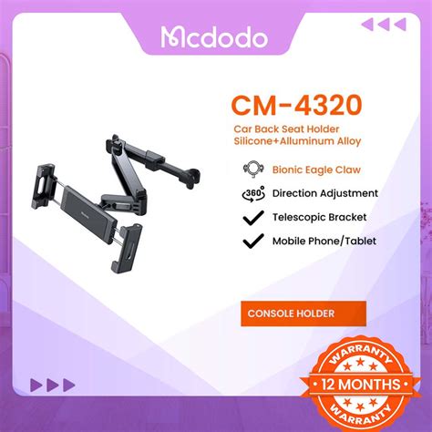 Mcdodo Cm Car Back Seat Holder Lazada Ph