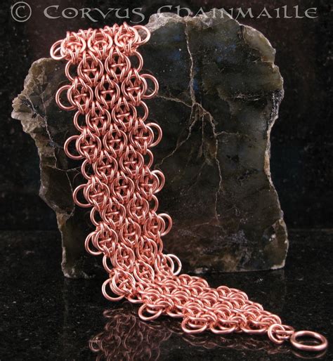 Celtic Visions Sheet In Copper By Redcrow At Corvus Chainmaille