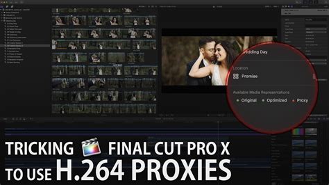 Tricking Final Cut Pro X To Use H 264 As Proxy Media A FCP X Tutorial