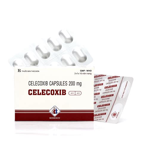 Thuốc Giảm đau Kháng Viêm Celecoxib 200mg Domesco Hộp 30 Viên