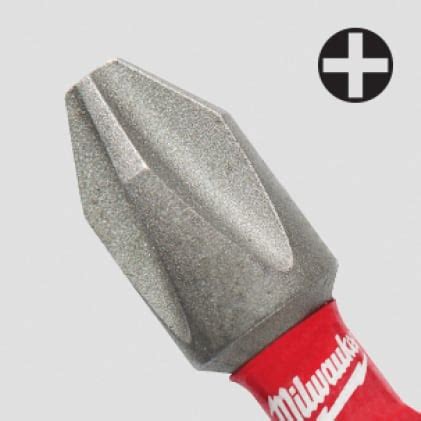 Milwaukee SHOCKWAVE Impact Duty 2 In Phillips 2 Alloy Steel Screw