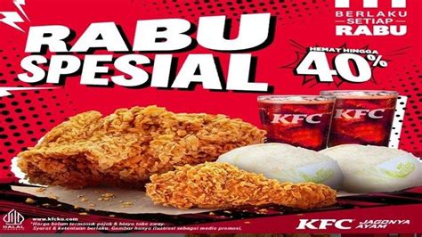 Promo Kfc Hari Ini Rabu Spesial Hemat Hingga Persen Bikin Makan