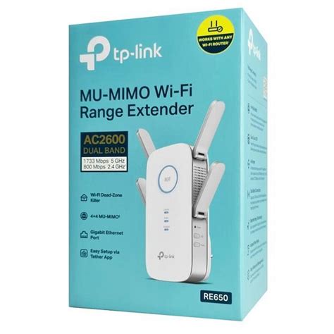 Tp Link Tl Re650 Ac2600 Wi Fi Range Extender