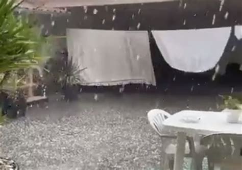 Schwerer Hagel In Portugal Heftige Bilder Und Videos