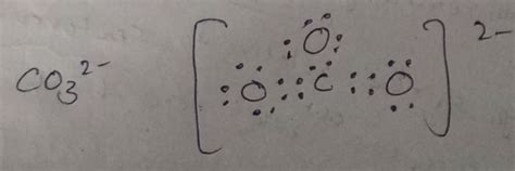 Co3 Lewis Structure 2 Formal Charges