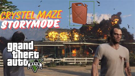 Gta Crystal Maze Story Mode Gameplay In Gta V Trevor Crystal Maze