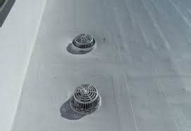 Flat roof drain repair should only be handled by qualified ...