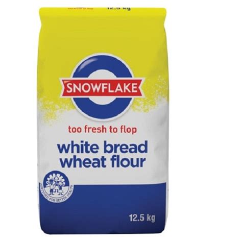 Snowflake - White Bread Flour 12.5Kg | Shop Today. Get it Tomorrow ...