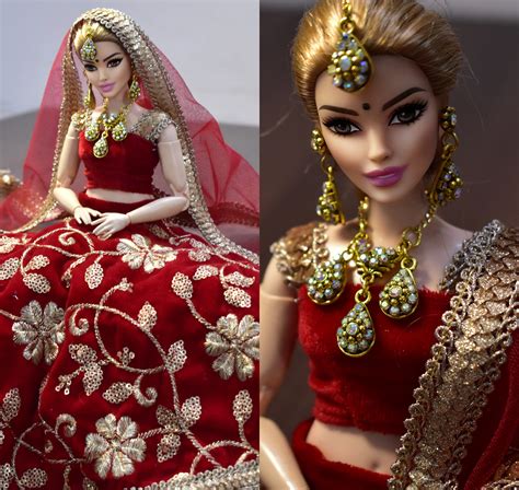 Barbie Doll Indian Wedding Dresses