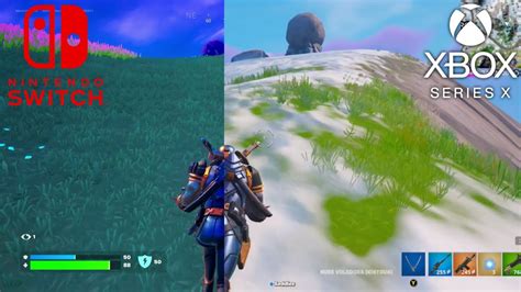 Fortnite Nintendo Switch Xbox Series X Comparativa Grafica Youtube